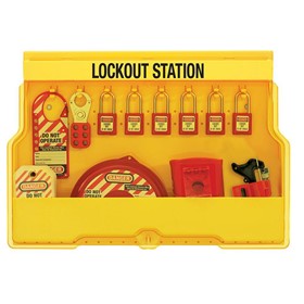 Safety Lockout | S1850V410 Lockout Station (Filled)
