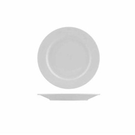 Food Plate & Food Bowls - 175mm Plate Round Wide Rim 6/72