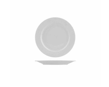 Incafe - Food Plate & Food Bowls - 175mm Plate Round Wide Rim 6/72