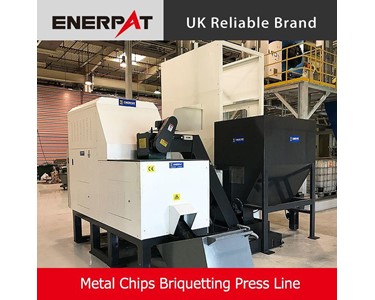 Enerpat - Aluminum Chips Briquetting Press Line - BM