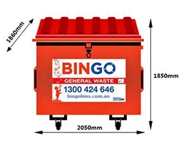 Bingo 4.5M Front Lift Bins