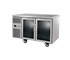 Skope - 2 Glass Door Undercounter Fridge Stainless Steel 248L | RF7.UBR.2.GD