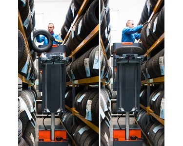 Elevah - Ultra Compact Stock Picker E5 Tyres | 74 cm wide