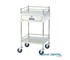 Stainless Steel Trolley Two Drawers 490 x 490 x 900mm