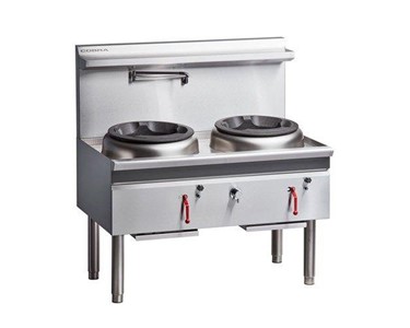 Cobra - Waterless Wok Gas 2 Hole 1300mm | CW2H-CC
