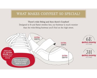 Cosyfeet - Emma Ultra Adjustable Slipper