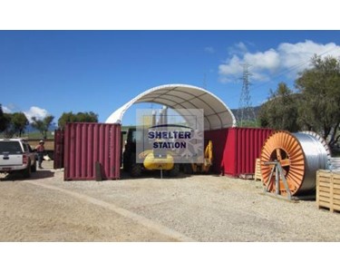 6m Shipping Container Shelter