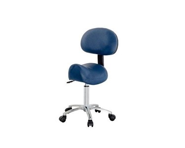 Fortress - Fortress Saddle Stool With Back
