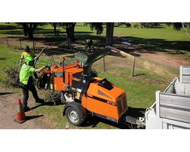 Woodchippers 45 hp | Först ST8D Diesel