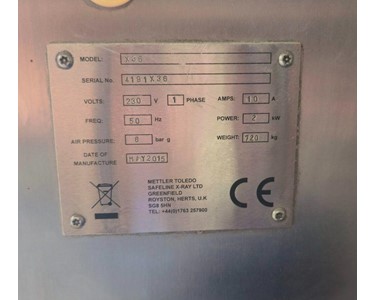 Mettler Toledo - Mettler Xray X36