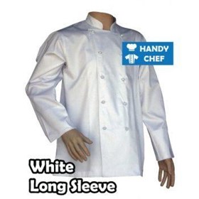 Handy Chef | Traditional White Long Sleeve Chef Jackets