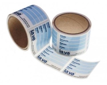 LAVA - 100 Labels for Vacuum Bags