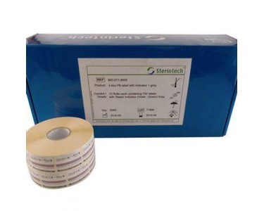 Sterintech - Sterilisation Tracking Labels, 2 lines: Compatible with Sterintech Lab