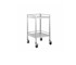 Pacific Medical Instrument Trolley -SST – Single Stainless Steel 500x500x900m