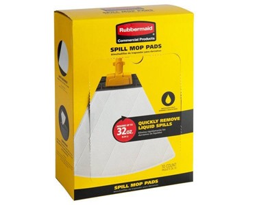Rubbermaid - Single-Use Spill Mop Pads (10 Pack) 2017059