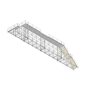 Wash Down Bay Access Platform