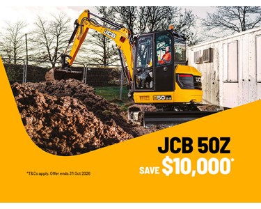 JCB - 50Z-1 Compact Excavator