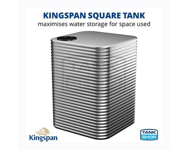 Kingspan - 5000 Litre Square Aquaplate Steel Water Tank