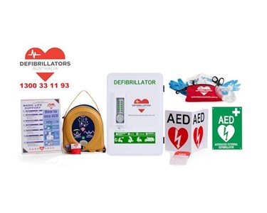 HeartSine - 350P Semi Automatic AED Wall Cabinet Defibrillator 
