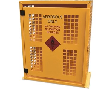 Aerosol Can Storage Cage | Powder Coated