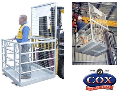Safety Cage Forklift Attachments for People & Goods