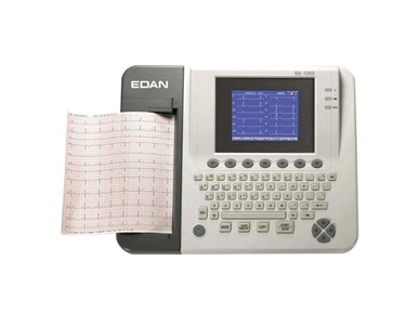 Edan - SE-1200 Express Basic Stand Alone ECG With PDF Reporting, A4 Printer