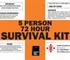 Exitkits 72 HR, 5 Person Survival Pack