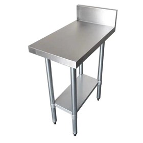 300x700 Stainless Steel Table Food Grade Work Splashback Infill Bench 