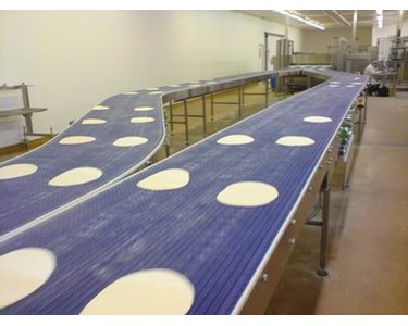 Scanbelt Modular Radius Belt For The Food Industry