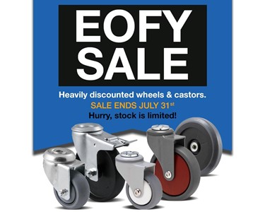 EOFY Sale - Medical and Industrial Castors - Wheels and Castors | Clearance Obsolete Stock Sale