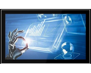 CyberVisuell - 21.5” FHD Multiple Input Industrial Monitor CM-P215A-CT
