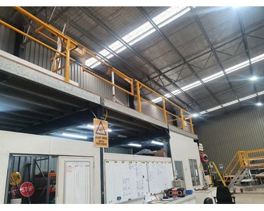 Star Aluminum - Ladder Access Cage & Handrail 