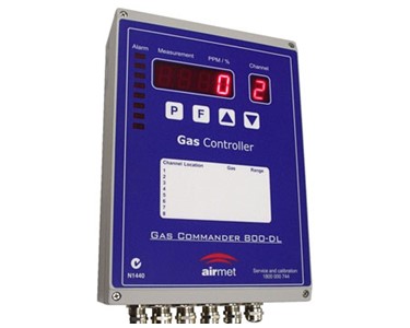 Fixed Gas Detection System | Air-Met Scientific – GasCommander 800DL