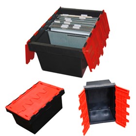 Security Crate - Supplied by R.J. Cox Engineering