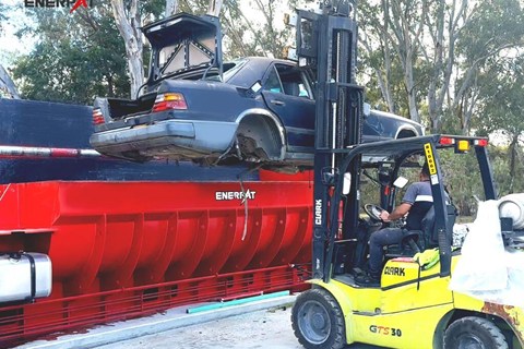 car baler