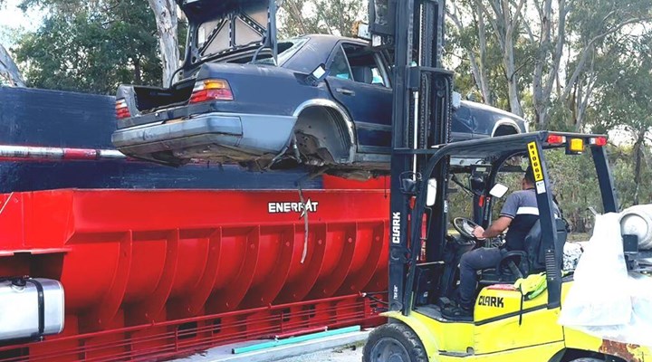car baler