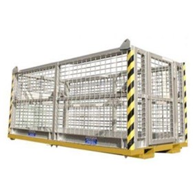 6 Person Crane Safety Cage Work Plaforms