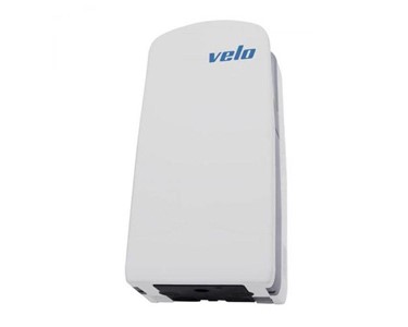 Velo - Hand Dryer | White Veltia Tri Blade Ionshield