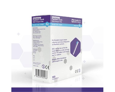 Clearview Medical Australia - Paediatric Swabs with Transfer Tubes