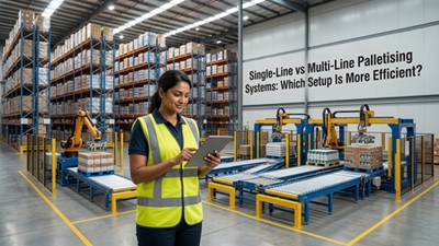 Single-Line vs Multi-Line Palletising Systems: Which Setup Is More Efficient?