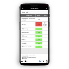 Choosing the correct mobile device for safety inspection requirements