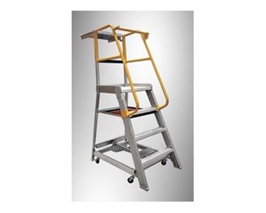 Gorilla - Aluminium Order Picker Platform Ladders | Series