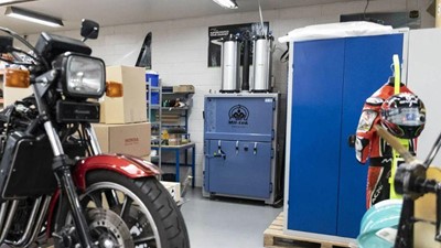 Smaller Motorcycles Repair Shop Sees Several Advantages of Having a Waste Baler