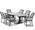 Royalle - Outdoor Dining Setting | Luna Table With Florentine Chairs -7pc 