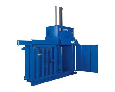 Waste Initiatives - Multi-Chamber Baler | WastePac PET 40