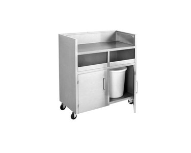 FED - Double Stainless Steel Bin Station | MBS118