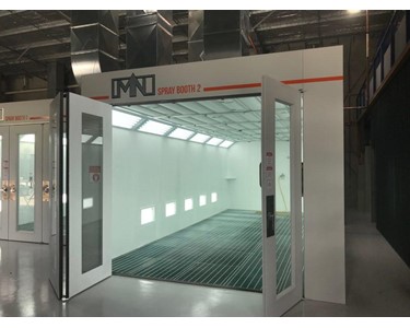 MN Spraybooths - Automotive Spray Booth | Full Downdraft
