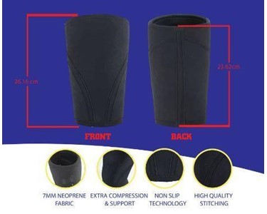 Coast Sports Medical Supplies - Crossfit & Lifting Knee Sleeves - 5mm