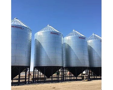 Meridian - Double Corrugated Cone Bottom Silos