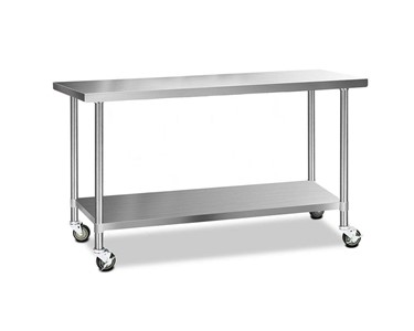 Stainless Steel Flat Bench | HWT-12060-2A